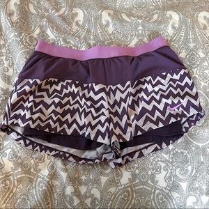 Purple NIKE running shorts - DRI FIT